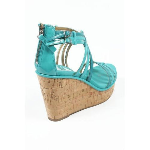Light Blue 10 US - 41.5 EUR Nine West Womens Espadrille Wedge Sandal NWROMANCING TURQU MU Y