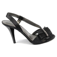 Black 6 US - 36.5 EUR Nine West Womens Slingback Sandal NWELSIA BLACK