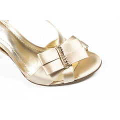 Gold 6 US - 36.5 EUR Nine West Womens Slingback Sandal NWELSIA LIGHT GOLD
