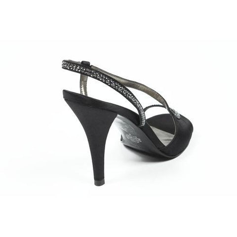 Black 6 US - 36.5 EUR Nine West Womens Slingback Sandal NWJAIALAI BLACK