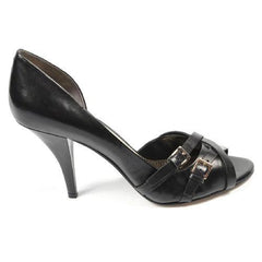 Black 10 US - 41.5 EUR Nine West Womens DOrsay Pump Open Toe NWMATADOR BLACK