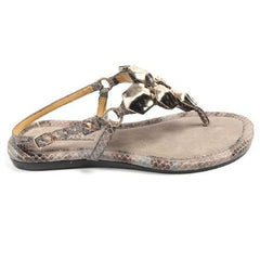 Taupe 6 US - 36.5 EUR Nine West Womens Slingback Flat Sandal NWWALID BROWN MULT