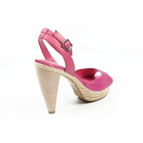 Fuxia 5.5 US - 36 EUR Nine West Womens Ankle Strap Sandal NWCASTING MDPNK MPNK
