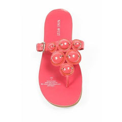Coral 6 US - 36.5 EUR Nine West Womens Thong NWWALMER MEDPNK MEORA