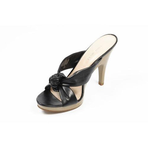 Black 6 US - 36.5 EUR Nine West Womens Sandal NWAMMO BLACK
