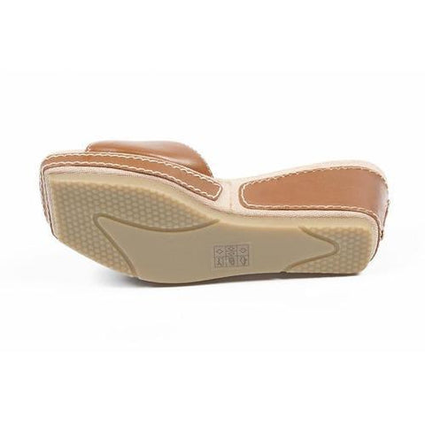 Brown 10 US - 41.5 EUR Nine West Womens Flatform Sandal NWZOILO DK NATURAL