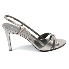 Silver 6.5 US - 37 EUR Nine West Womens Slingback Sandal NWREEDY PEWTER