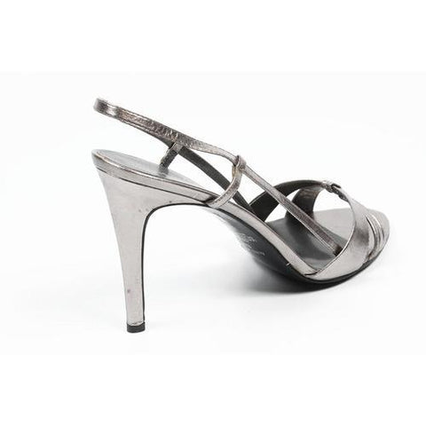 Silver 9.5 US - 41 EUR Nine West Womens Slingback Sandal NWREEDY PEWTER