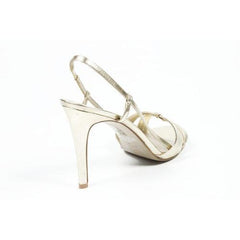 Gold 10 US - 41.5 EUR Nine West Womens Slingback Sandal NWREEDY SILVER