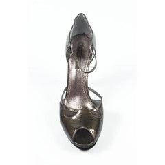 Grey 9.5 US - 41 EUR Nine West Womens Ankle Strap Sandal NWUNNA PEWTER