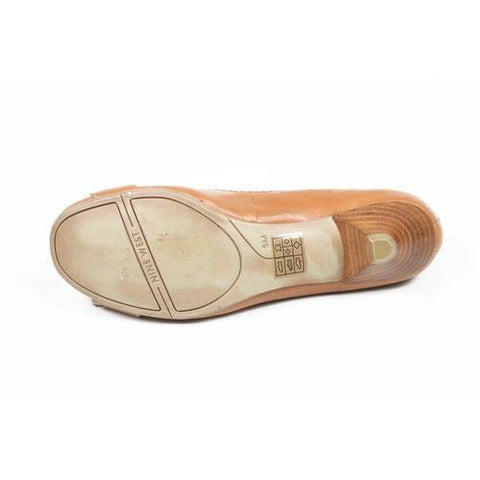 Camel 6 US - 36.5 EUR Nine West Womens Heeled Ballerina NWUPGRADEYA LIGHT NATU