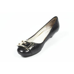 Black 5.5 US - 36 EUR Nine West Womens Heeled Ballerina NWUPGRADEYA BLACK
