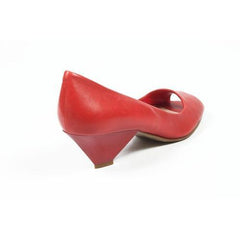 Red 5 US - 35.5 EUR Nine West Womens Pump Open Toe NWZEPHYR RED