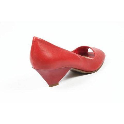 Red 5 US - 35.5 EUR Nine West Womens Pump Open Toe NWZEPHYR RED