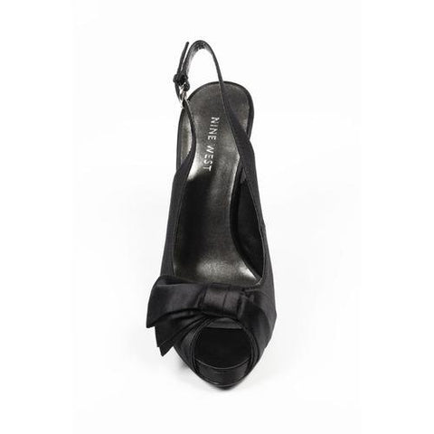 Black 6 US - 36.5 EUR Nine West Womens Slingback Sandal NWSWEETLIFE BLACK