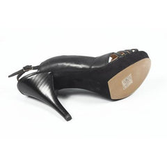 Black 6 US - 36.5 EUR Nine West Womens Slingback Sandal NWSTUNNER BLACK