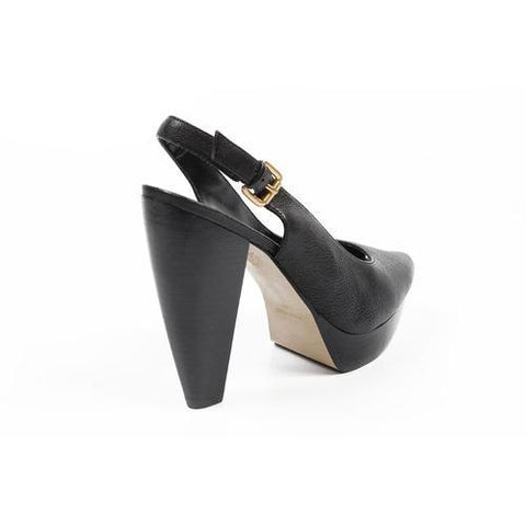 Black 6.5 US - 37 EUR Nine West Womens Slingback Sandal NWUNIDA BLACK