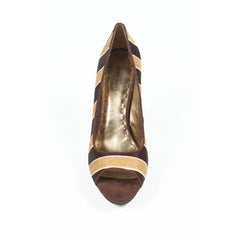 Multicolor 5.5 US - 36 EUR Nine West Womens Pump Open Toe NWSTANZER NATMU DKBR
