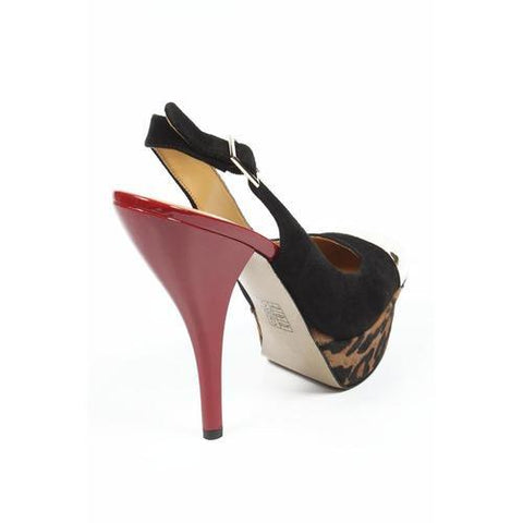Multicolor 5.5 US - 36 EUR Nine West Womens Slingback Pump NWCHICHI BLACK2