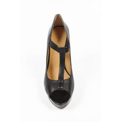 Black 6 US - 36.5 EUR Nine West Womens Pump Open Toe NWGLAMOROUS BLACK MULT