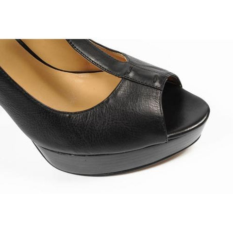 Black 6 US - 36.5 EUR Nine West Womens Pump Open Toe NWGLAMOROUS BLACK MULT