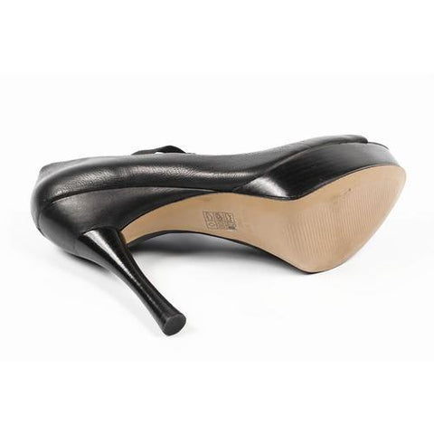 Black 6 US - 36.5 EUR Nine West Womens Pump Open Toe NWGLAMOROUS BLACK MULT