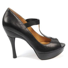 Black 6 US - 36.5 EUR Nine West Womens Pump Open Toe NWGLAMOROUS BLACK MULT