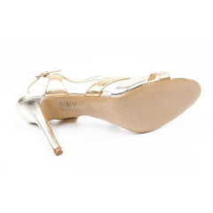 Gold 6.5 US - 37 EUR Nine West Womens Ankle Strap Sandal NWYASAMIN GOLD MULTI