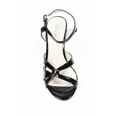 Black 10 US - 41.5 EUR Nine West Womens Ankle Strap Sandal NWYASAMIN BLACK