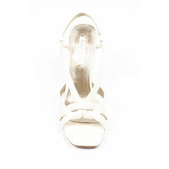 White 5 US - 35.5 EUR Nine West Womens Slingback Sandal NWKANELO WHITE