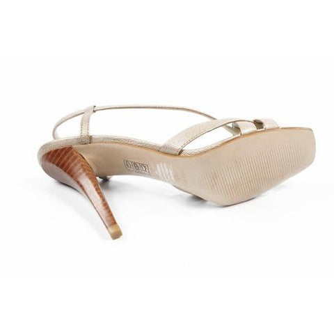 Silver 6.5 US - 37 EUR Nine West Womens Slingback Sandal NWKANELO SILVER