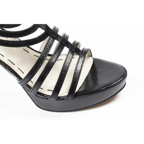 Black 10 US - 41.5 EUR Nine West Womens Sandal NWSORREL BLACK