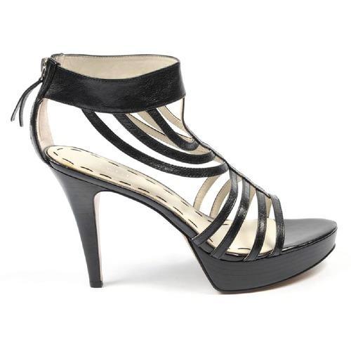 Black 10 US - 41.5 EUR Nine West Womens Sandal NWSORREL BLACK