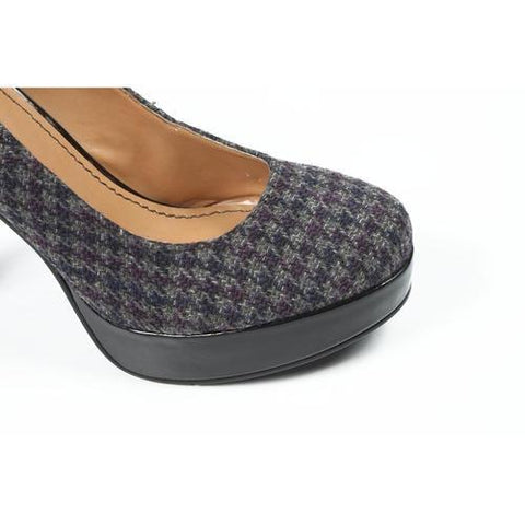 Multicolor 10 US - 41.5 EUR Nine West Womens Pump NWAMPLE DK GREY MU
