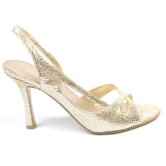 Gold 6.5 US - 37 EUR Nine West Womens Slingback Sandal NWARGENT LTGOLD