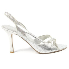 Silver 7.5 US - 38 EUR Nine West Womens Slingback Sandal NWARGENT SILVER