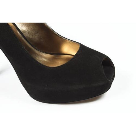 Black 9.5 US - 41 EUR Nine West Womens Pump Open Toe NWKABOOSE BLACK