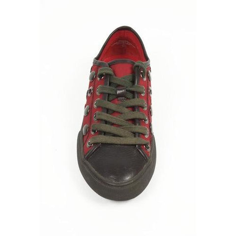 Multicolor 5.5 US - 36 EUR Nine West Womens Sneaker NWASPIRA DKRED DKBR