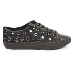 Multicolor 5 US - 35.5 EUR Nine West Womens Sneaker NWASPIRA BLK DK BRN