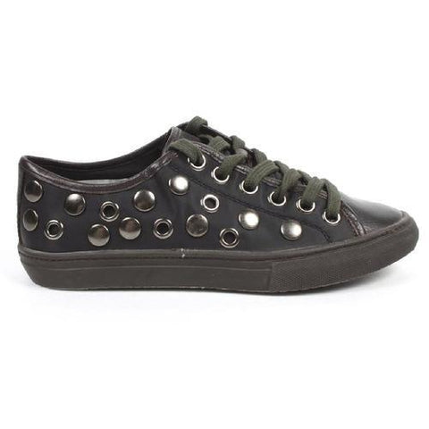 Multicolor 6 US - 36.5 EUR Nine West Womens Sneaker NWASPIRA BLK DK BRN