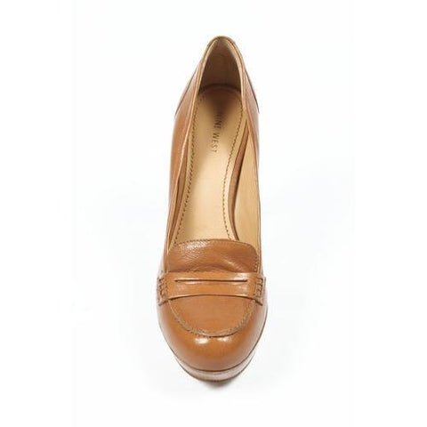 Camel 10 US - 41.5 EUR Nine West Womens Pump NWABALENE NATURAL LE