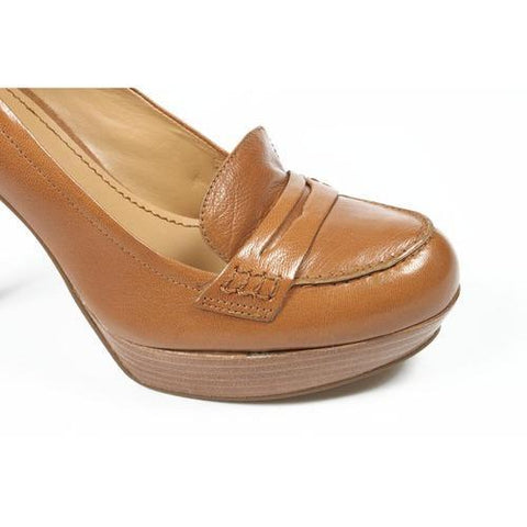 Camel 10.5 US - 42 EUR Nine West Womens Pump NWABALENE NATURAL LE