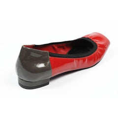 Red 5 US - 35.5 EUR Nine West Womens Heeled Ballerina Open Toe NWRANISE RED DGRYM