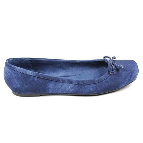 Blue 5.5 US - 36 EUR Nine West Womens Ballerina NWLOREDANA DARK BLUE