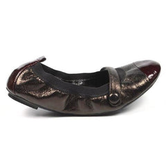 Bronze 6.5 US - 37 EUR Nine West Womens Ballerina NWDICKERT BRONZE MUL