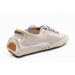 Beige 5.5 US - 36 EUR Nine West Womens Lace Up Ballerina NWDANFORD IVORY MULT