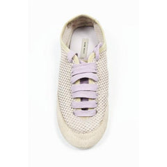 Beige 5.5 US - 36 EUR Nine West Womens Lace Up Ballerina NWDANFORD IVORY MULT