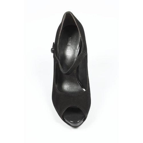 Dark Grey 6 US - 36.5 EUR Nine West Womens Pump Open Toe NWLUMINOUS DKGRY DKGY