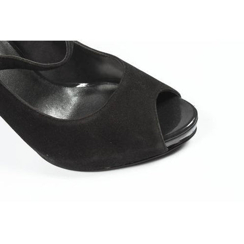 Dark Grey 7.5 US - 38 EUR Nine West Womens Pump Open Toe NWLUMINOUS DKGRY DKGY
