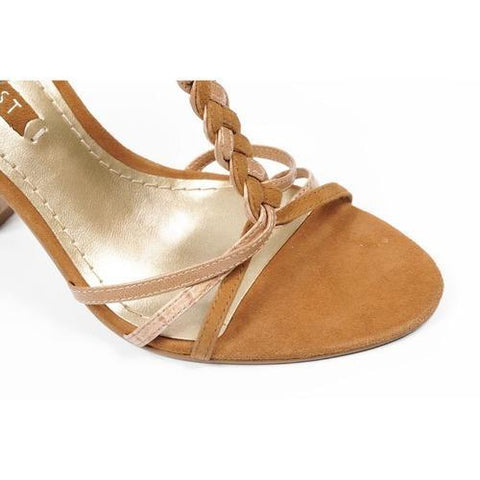 Multicolor 5.5 US - 36 EUR Nine West Womens Slingback Sandal NWFARNLEY GOLD MULTI